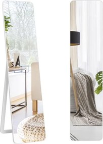 Ολόσωμος Καθρέφτης  Επιδαπέδιος   160 x 37 cm COSTWAY HW66089WH