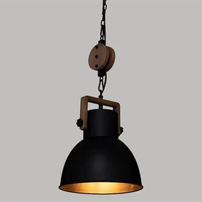 ΦΩΤΙΣΤΙΚΆ ΟΡΟΦΉΣ SILAS BLK MET PDNT LMP D23 182454