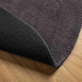 vidaXL Χαλιά χώρου Ωοειδής HUARTE Ανθρακί 120 x 170 cm