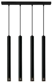 Κρεμαστό Φωτιστικό Οροφής 100-09710-09BRS Luma-100-09710-09BRS-BLACK-Μαύρο 100-09710-09BRS-BLACK