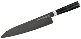 Μαχαίρι Grand Chef MO-V Stonewash SM-0087B 24,8cm Black Samura Ανοξείδωτο Ατσάλι