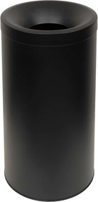 Καλάθι Απλύτων (Φ34x70) Pam & Co 663470-403 Black Matt