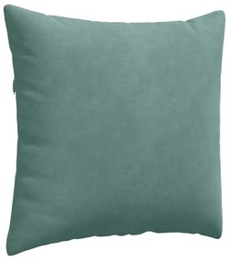 vidaXL Μαξιλάρι Καναπέ 2 pcs Θαλασσί 45 x 45 cm Υφασμάτινο Κορντουρά