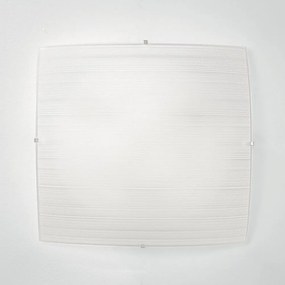 Φωτιστικό Οροφής - Πλαφονιέρα I-Celine-PL40 E27 40x40x10cm White Luce Ambiente Design
