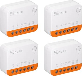 SONOFF MINIR4 (Extreme) Διακόπτης, Σετ 4 τεμαχίων