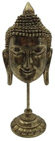 Διακοσμητικό Αντικείμενο Επιτραπέζιο Buddha 279-223-217 14x11x36cm Gold Πολυρεσίνη