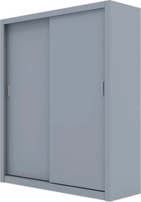 Ντουλάπα Reflex Γκρι 180x60x215cm