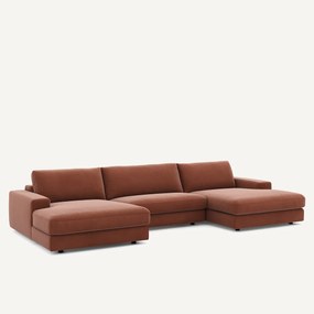 Καναπές 5 θέσεων από βελούδο, Skander