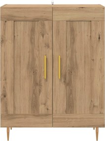 vidaXL Πλαϊνό γραφείο Artisan Oak 69,5 x 34 x 90 εκ.