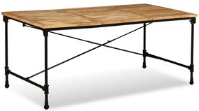 vidaXL Τραπεζαρία 180 εκ. από Μασίφ Ξύλο Μάνγκο