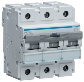 Αυτόματη Ασφάλεια C 15Ka 3x100Α HMC390 Hager HMC390