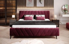 Επενδυμένο κρεβάτι Calisty-Mporntw-160 x 200