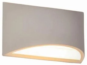 Απλίκα Γύψινη Φωτιστικό Τοίχου 43415 λευκή Inlight-43415-Λευκό 43415