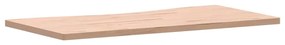 vidaXL Επιφάνεια Εργασίας 100x(45-50)x2,5 εκ. από Μασίφ Ξύλο Οξιάς