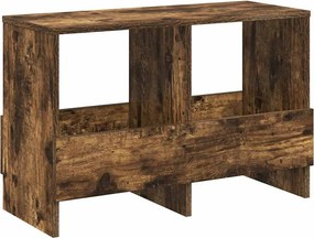 vidaXL Ράφι Περιοδικών Καπνιστό Δρύς 68,5 x 30 x 45 εκ.