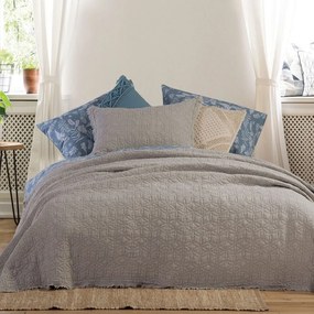 Μαξιλαροθήκες Laren Blue (Σετ 2τμχ) Beige Nef-Nef 52X72 Cotton-Polyester