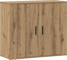 vidaXL Ντουλάπι Artisian Δρυς 80x33x70 εκ. από Επεξεργασμένο Ξύλο