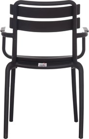 ΠΟΛΥΘΡΟΝΑ ΠΟΛΥΠΡΟΠΥΛΕΝΙΟΥ PHILLY HM6123.02 ΜΑΥΡΟ 58.5x49x83.5Υεκ.