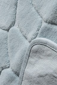 Bathmat Set (2 Pieces) Lino - Blue Multicolor