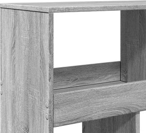 vidaXL Βιβλιοθήκη Γκρι Sonoma 100x33x187,5 εκ. από Επεξεργ. Ξύλο