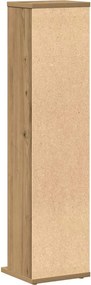 vidaXL Ντουλάπι CD Artisan Oak 21x20x88 cm Κατασκευασμένο ξύλο