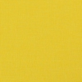 vidaXL Πολυθρόνα Relax Ανοιχτό Κίτρινο Υφασμάτινη