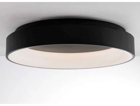 Φωτιστικό Οροφής - Πλαφονιέρα Noah LED-NOAH-PL60-NER 60W Led Φ60cm 13cm Black Luce Ambiente Design Αλουμίνιο