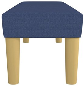 vidaXL Πάγκος Μπλε 100x30x30 εκ. Υφασμάτινος