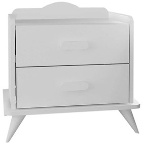 Κομοδίνο Andaz 875ZNA3403 60x42,1x58,6cm White