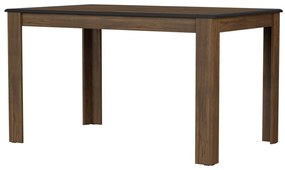 Τραπέζι Orlando D111, Wenge, Καρυδί, 77x82x135cm, Επιμήκυνση, Πλαστικοποιημένη μοριοσανίδα | Epipla1.gr