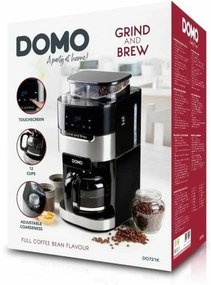 Καφετιέρα Φίλτρου DOMO DO721K 1,5 L Μαύρο