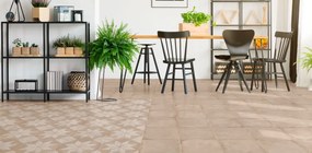 Keros Triana Beige 25x25 - Πλακάκι μπάνιου &amp; δαπέδου