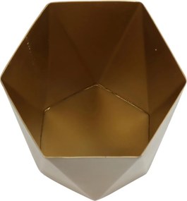Κασπώ ArteLibre Χρυσό Μέταλλο 13x13x15cm