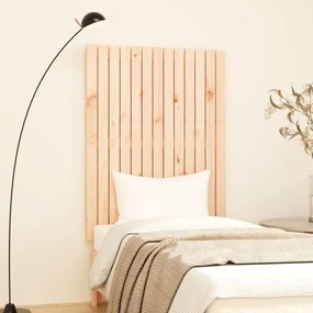 vidaXL Κεφαλάρι Τοίχου 82,5x3x110 εκ. από Μασίφ Ξύλο Πεύκου