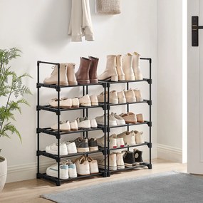 Παπουτσοθήκη 20 Θέσεων (45x30x174) Songmics LSA25BK