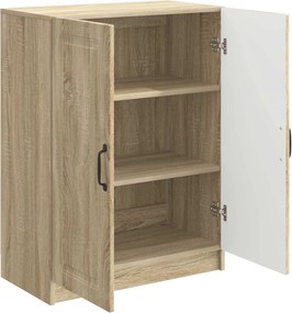 vidaXL Πλαϊνό γραφείο Sonoma Δρυς 66 x 34,5 x 87 εκ.