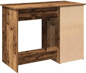 vidaXL Γραφείο Μαύρο 102x50x75 εκ. από Επεξεργασμένο Ξύλο