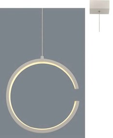 Φωτιστικό Οροφής Led V28LEDP22WH 8W 3000K 750lm 22X11XH129 White Aca Decor Metal