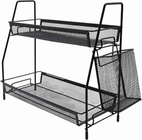 Επιτραπέζιος Οργανωτής Γραφείου 40x17x32cm σε 2 Xρώματα
