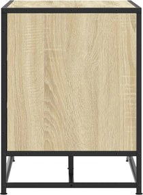 Πάγκος παπουτσιών vidaXL Sonoma Oak 84x40x53,5 cm