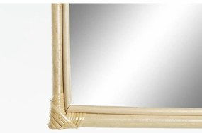 Τοίχο καθρέφτη DKD Home Decor Φυσικό Bali 40 x 5 x 70 cm