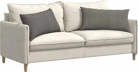 vidaXL Μαξιλάρι Καναπέ 2 pcs Ανοιχτό γκρι 80 x 40 cm