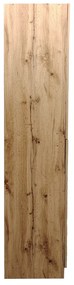 Παπουτσοθήκη-ντουλάπι Kebell pakoworld σε oak απόχρωση 71x41.5x180.4εκ