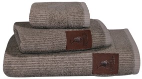 Πετσέτες Μπάνιου (Σετ 3τμχ) Greenwich Polo Club Essential 3047 Grey