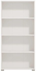 Βιβλιοθήκη Tomar 4 Λευκό 70x24,5x142 εκ. 70x24.5x142 εκ.