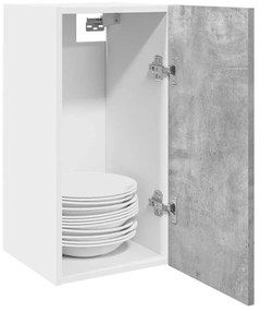 Κρεμαστό Ντουλάπι "Lyon" Γκρι Σκυρόδεμα 30x31x60 εκ. από Τεχνητό Ξύλο