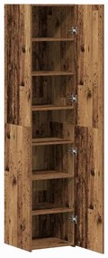vidaXL Παλιό ξύλο 40 x 42,5 x 185 εκ. Επεξεργασμένο ξύλο