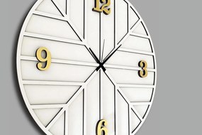 Σετ των 2 Intra απο ξύλο plywood 3mm-4mm πάχος – Ρολόι τοίχου Δίασταση  40x30 cm INTRAFABR-61191958