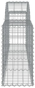 Συρματοκιβώτια Τοξωτά 40 τεμ. 200x30x60/80 εκ. Γαλβαν. Ατσάλι 3146086