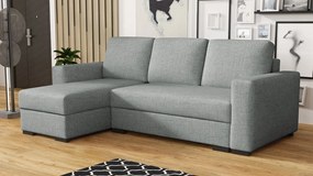 Γωνιακός καναπές Latte-Gkri Skouro